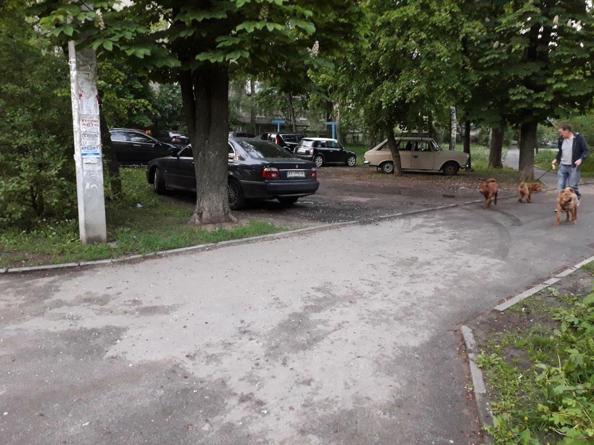 Apartment 30 M2 On Sergei Esenin 11 Harkiv Dış mekan fotoğraf